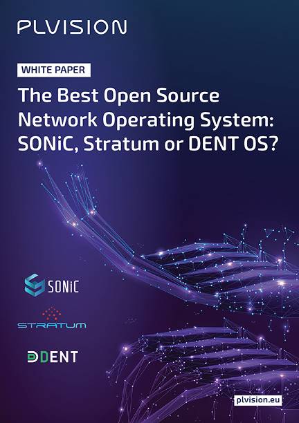 The Best Open Network Operating System: SONiC, Stratum or DentOS?