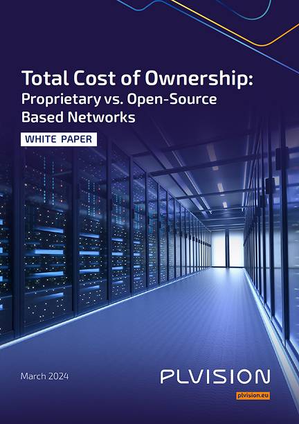 Total Cost of Ownership: Proprietary vs. Open-Source Based Networks